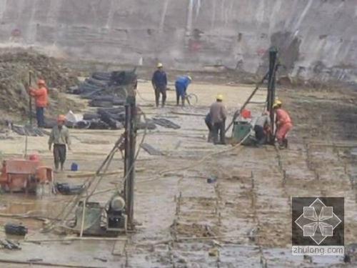 卧龙我公司承建北京房山区水池地基注浆加固工程